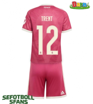 Real Madrid Alexander-Arnold #12 Tredjeställ Barn 2026-27 Kortärmad (+ Korta byxor)